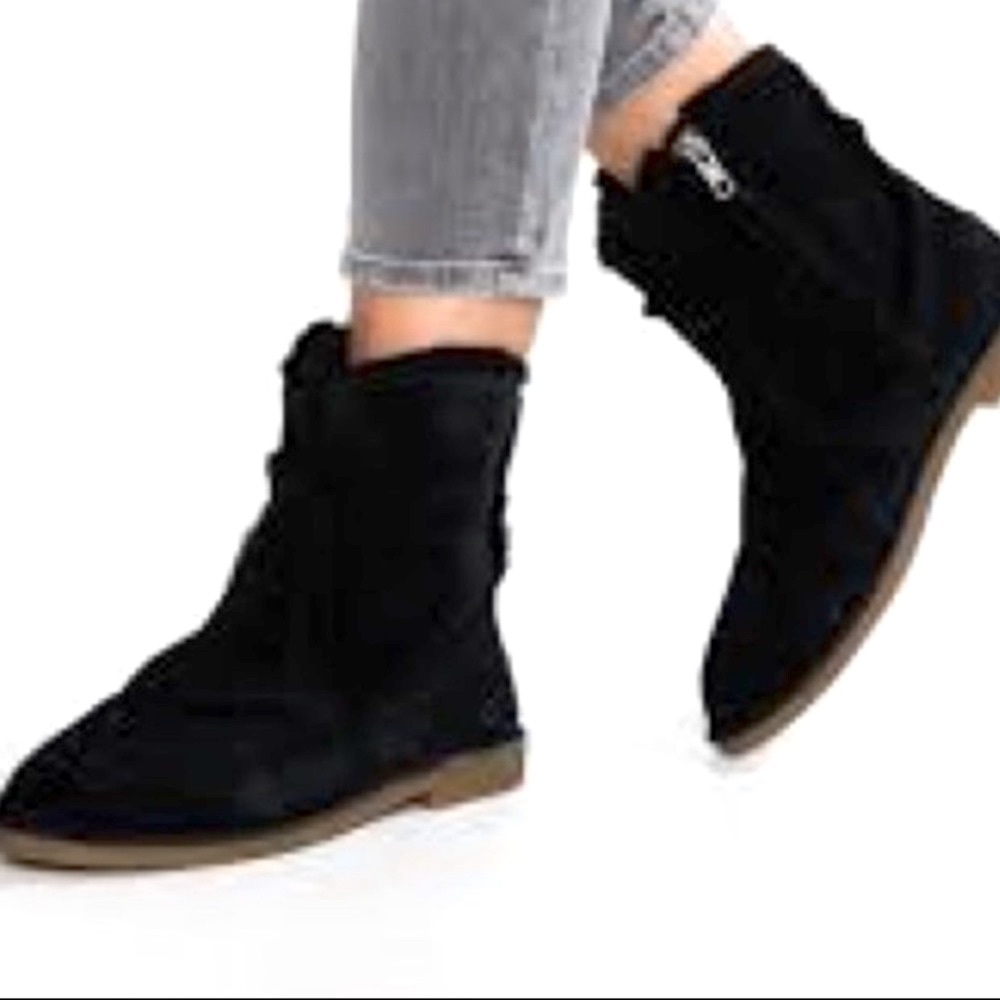Ugg catica fashion suede Ankle booties